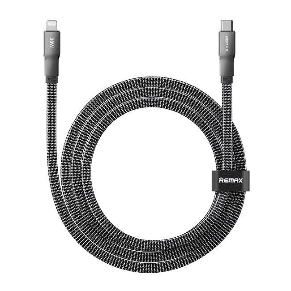 Remax CB37 C-L Zinc Alloy 30W Type-C to iPhone PD Fast Charging Braided Cable (1.2m)