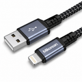 Mikorean 3A Fast Charging USB to Lightning Braided Cable