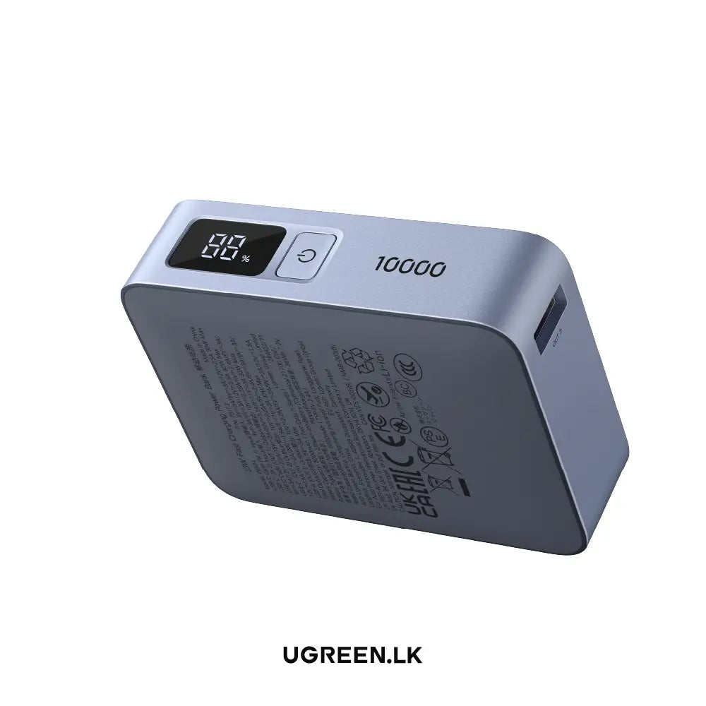 UGREEN 10000mAh 33W Fast Charging Power Bank With Type C Cable – PB584 – 75173B – 1 Year Warranty