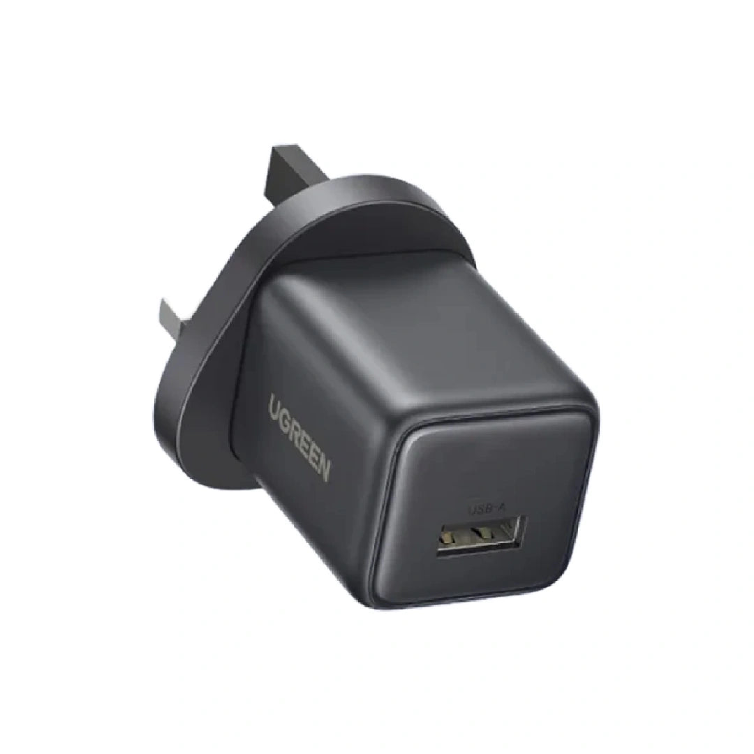 UGREEN 18W GaN USB Fast Charger UK – X518 – 75952 – 1 Year Warranty