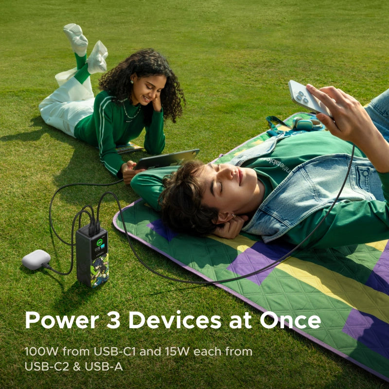 UGREEN 20000mAh 130W Genshin Impact Edition Smart Display Fast Charging Power Bank – PB721 – 35524GI – 1 Year Warranty