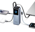 UGREEN 25000mAh – 200W Nexode Pro Power Bank with 35cm Braided Cable + 65cm Retractable Cable – PB728 – 75702B – 1 Year Warranty