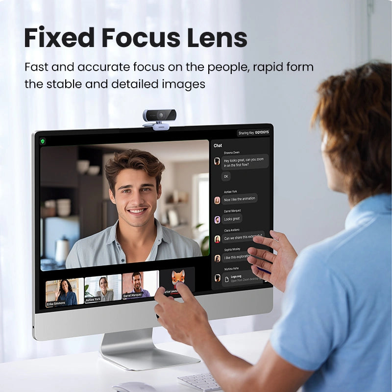 UGREEN HD 1080P Web Camera- CM678 – 15728 – 1 Year Warranty