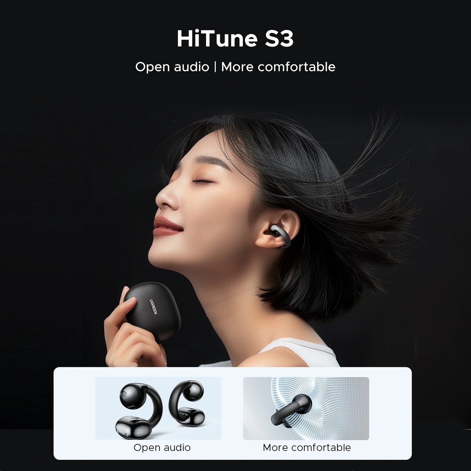 UGREEN HiTune S3 True Wireless Earbuds – WS209 – 45785 – 1 Year Warranty