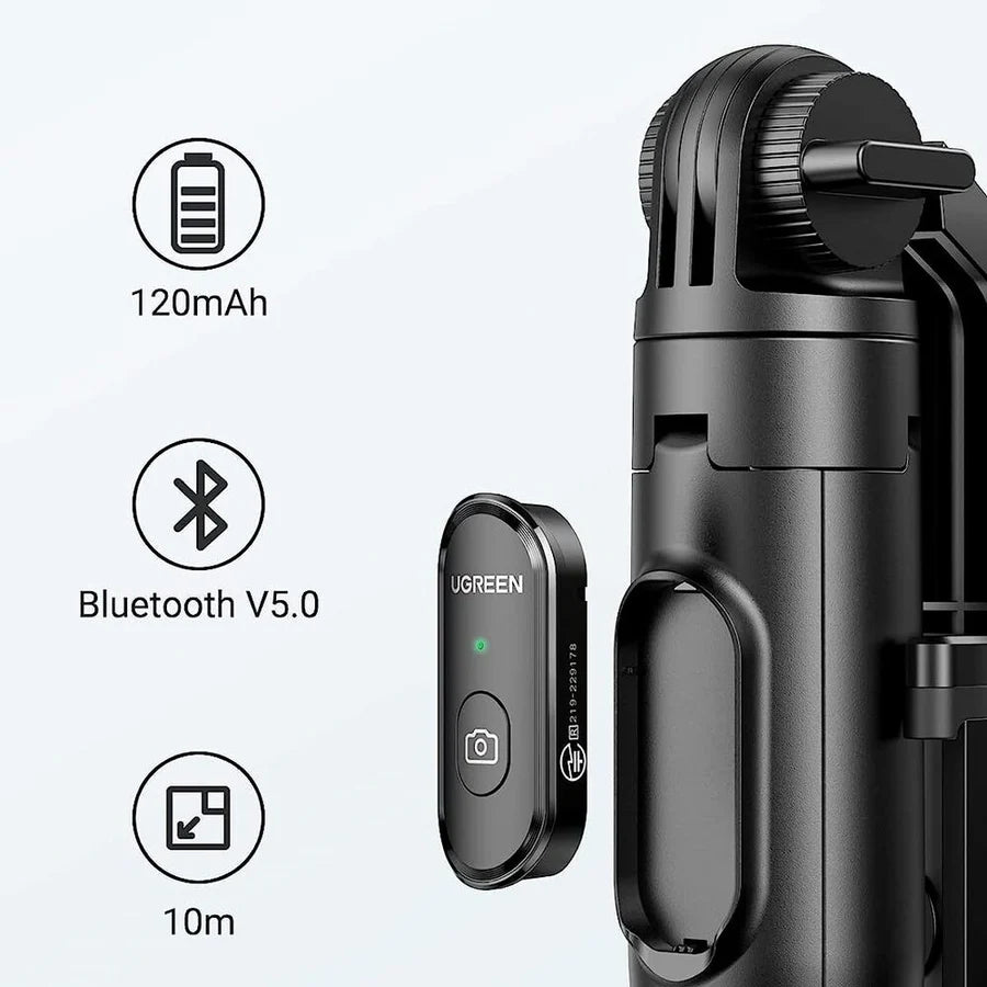 UGREEN Selfie Stick Tripod with Bluetooth Remote – LP586 – 15062