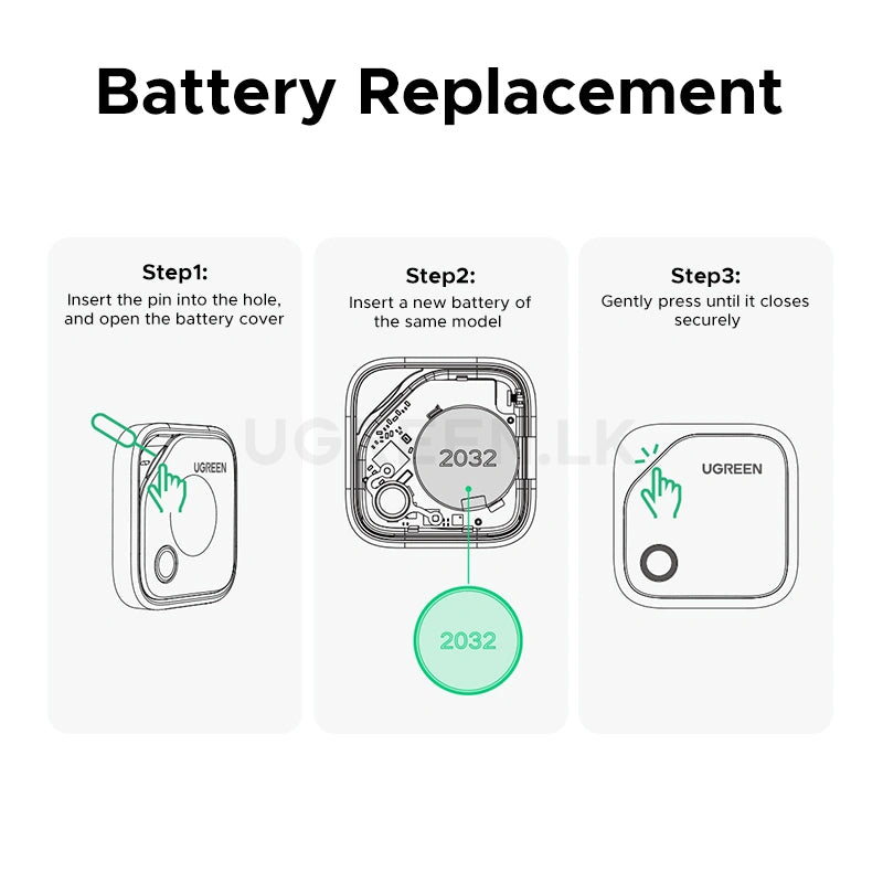 UGREEN Smart Finder Tracker – CM816 – 45297 – 1 Year Warranty