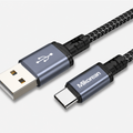 Mikorean 2.4A USB-A to USB-C Braided Charging Cable