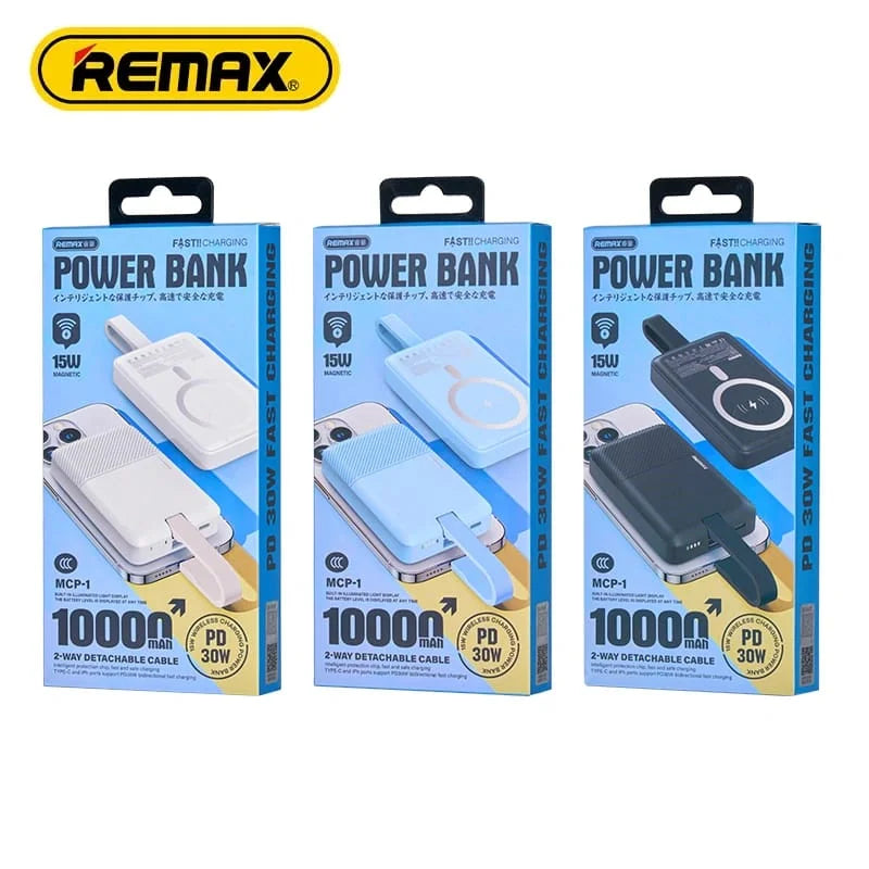 Remax MCP-1 30W 10000mAh Fast Charging Power Bank - 6 Months Warranty